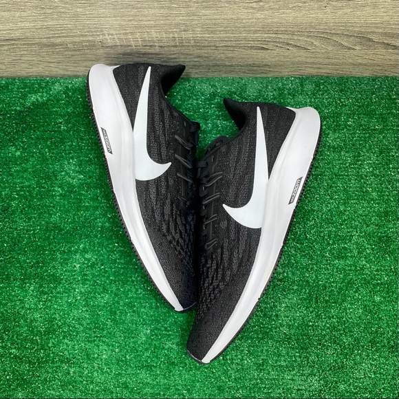 Nike Air Zoom Pegasus 36 4E Extra Wide Black White - Picture 11 of 14